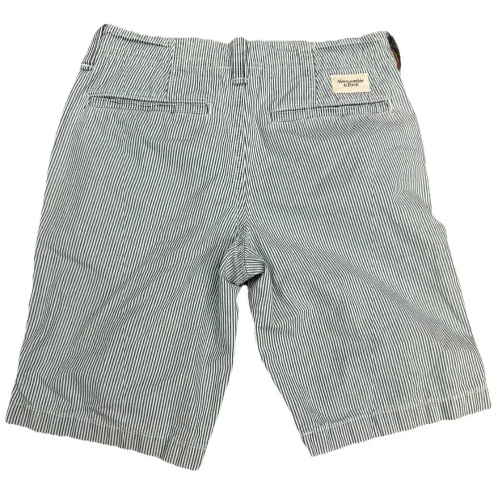 LOT 2 Pairs Abercrombie & Fitch New York Shorts SZ 28 Chino Streetwear Classic - Picture 3 of 7